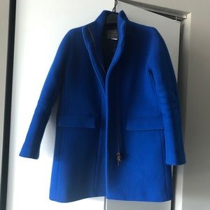 EUC J. Crew Stadium Cloth Cocoon Coat 2P 2 Petite